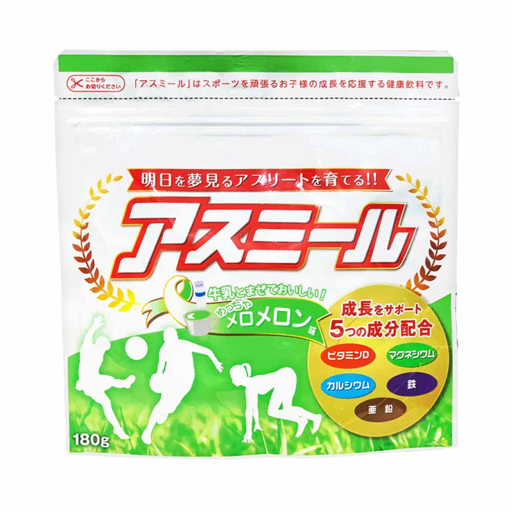 Sữa tăng chiều cao cho trẻ Asumiru Ichiban Boshi 180g (Vị dưa vàng)