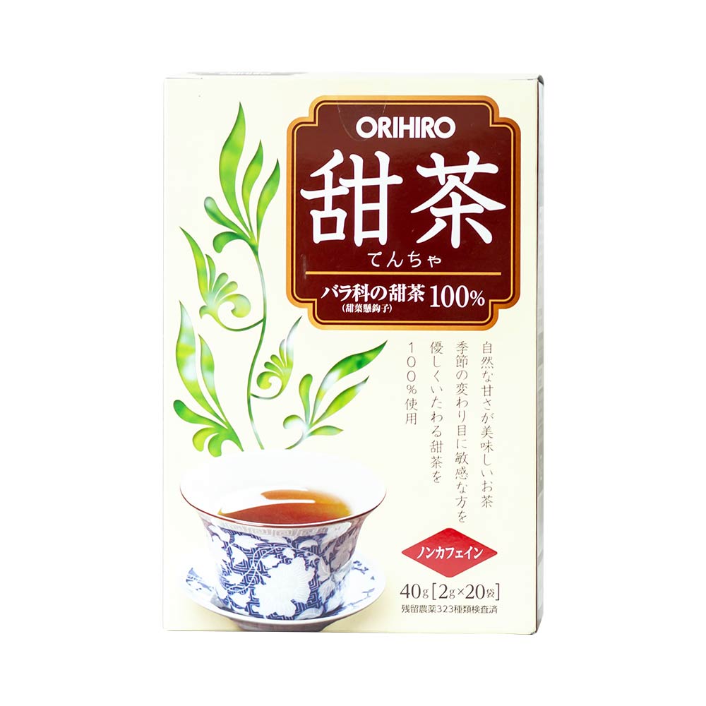 Trà Tencha chống lão hóa Orihiro (Hộp 20 túi x 2g)