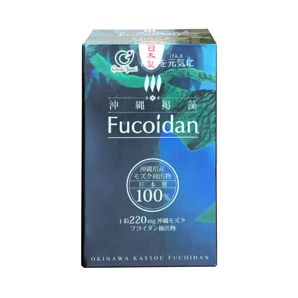 Tảo nâu Genki Fami Okinawa Kassou Fucoidan 220mg 150 viên