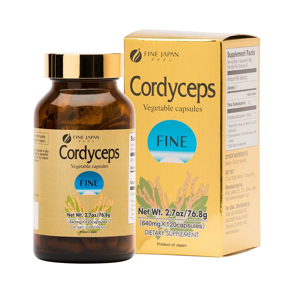 Đông trùng hạ thảo Fine Japan Cordyceps 120 viên