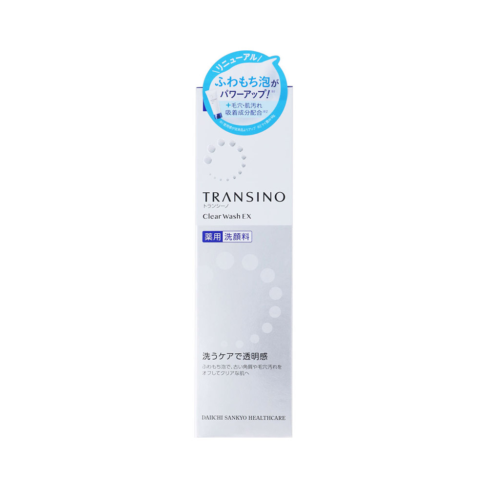 Sữa rửa mặt trắng da trị nám Transino Clear Wash 100g (Nội địa)