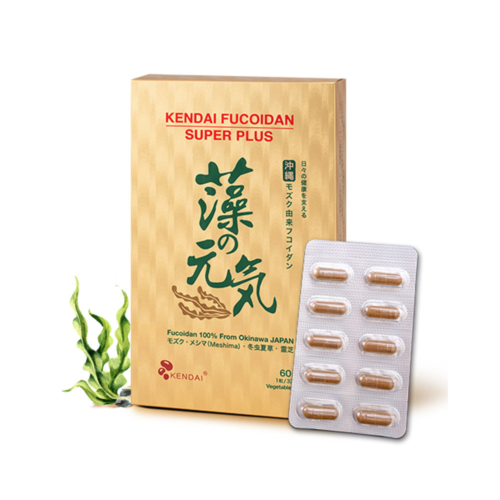 Viên uống hỗ trợ điều trị ung thư Kendai Fucoidan Super Plus 60 viên