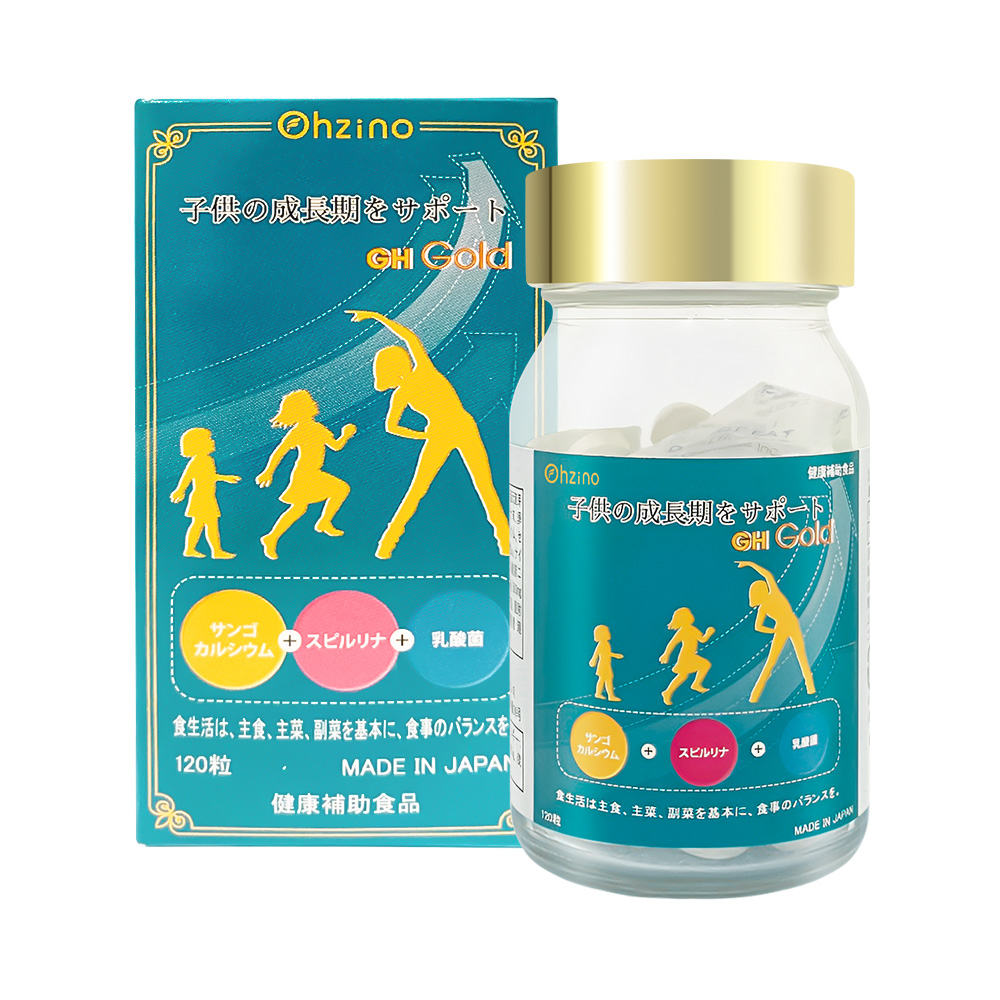 Viên uống hỗ trợ tăng chiều cao GH Gold Nhật Bản 120 viên