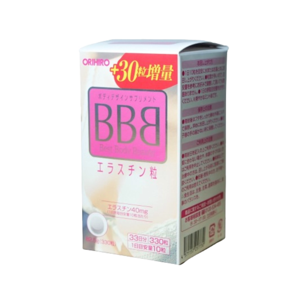 Viên uống hỗ trợ nở ngực Orihiro BBB Best Body Beauty 330 viên (Chính hãng)