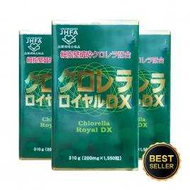 Combo 3 hộp tảo lục hoàng gia Chlorella Royal DX Nhật Bản 1550 viên