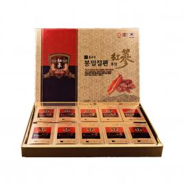 Hồng sâm lát tẩm mật ong Hàn Quốc Ginseng House (Hộp 10 gói x 20g)