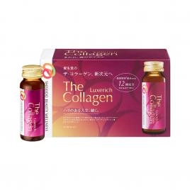 Nước uống Shiseido The Collagen LuxeRich (Hộp 10 chai x 50ml) 